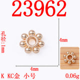 50PC DIY Bracelet Bracelet with Separable Beads, Flower Pieces, Flower Tray, Alloy Accessories