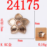 50PC DIY Bracelet Bracelet with Separable Beads, Flower Pieces, Flower Tray, Alloy Accessories