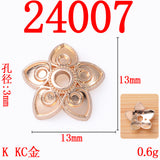 50PC DIY Bracelet Bracelet with Separable Beads, Flower Pieces, Flower Tray, Alloy Accessories
