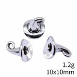 20pc Ancient silver wizard hat pendant DIY  accessories 10x10mm