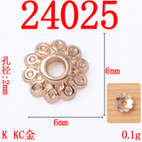 50PC DIY Bracelet Bracelet with Separable Beads, Flower Pieces, Flower Tray, Alloy Accessories