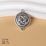 Vintage style Celtic knot pendant, six-pointed star cross pendant, DIY necklace, personalised minimalist jewellery accessories