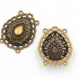 10pc Ethnic bronze style, literary and retro style, handmade DIY jewelry connecting accessories