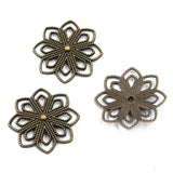 10pc Ethnic bronze style, literary and retro style, handmade DIY jewelry connecting accessories