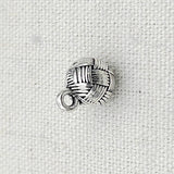 10 pcs 1.8cm*0.8cm metal small balls