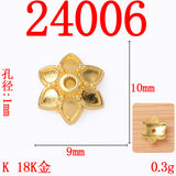 50PC DIY Bracelet Bracelet with Separable Beads, Flower Pieces, Flower Tray, Alloy Accessories