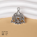 Vintage style Celtic knot pendant, six-pointed star cross pendant, DIY necklace, personalised minimalist jewellery accessories