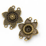 10pc Ethnic bronze style, literary and retro style, handmade DIY jewelry connecting accessories