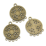 10pc Ethnic bronze style, literary and retro style, handmade DIY jewelry connecting accessories