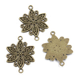 10pc Ethnic bronze style, literary and retro style, handmade DIY jewelry connecting accessories