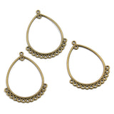 10pc Ethnic bronze style, literary and retro style, handmade DIY jewelry connecting accessories