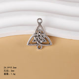 Vintage style Celtic knot pendant, six-pointed star cross pendant, DIY necklace, personalised minimalist jewellery accessories