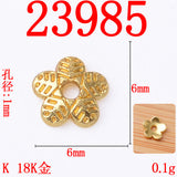 50PC DIY Bracelet Bracelet with Separable Beads, Flower Pieces, Flower Tray, Alloy Accessories