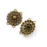 10pc Ethnic bronze style, literary and retro style, handmade DIY jewelry connecting accessories