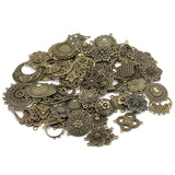 10pc Ethnic bronze style, literary and retro style, handmade DIY jewelry connecting accessories