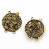 10pc Ethnic bronze style, literary and retro style, handmade DIY jewelry connecting accessories