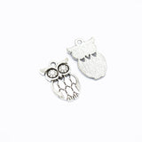 22 x14MM   10pc Alloy jewelry accessory owl pendant EF3875