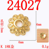 50PC DIY Bracelet Bracelet with Separable Beads, Flower Pieces, Flower Tray, Alloy Accessories
