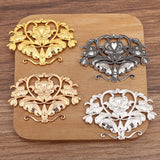 5Pcs DIY Accessories Floral Alloy (15679)