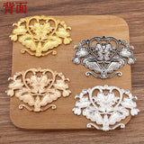 5Pcs DIY Accessories Floral Alloy (15679)