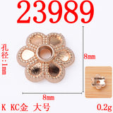 50PC DIY Bracelet Bracelet with Separable Beads, Flower Pieces, Flower Tray, Alloy Accessories
