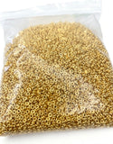 3.3mm 100-piece golden alloy spacer bead wheel bead string bead accessory h6003