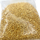 3.3mm 100-piece golden alloy spacer bead wheel bead string bead accessory h6003