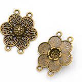 10pc Ethnic bronze style, literary and retro style, handmade DIY jewelry connecting accessories