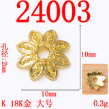 50PC DIY Bracelet Bracelet with Separable Beads, Flower Pieces, Flower Tray, Alloy Accessories