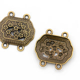 10pc Ethnic bronze style, literary and retro style, handmade DIY jewelry connecting accessories