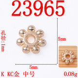 50PC DIY Bracelet Bracelet with Separable Beads, Flower Pieces, Flower Tray, Alloy Accessories