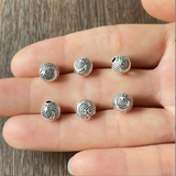 8mm 10pc Star Moon Alloy Bead Bracelet Necklace Beaded Loose Bead Separation DIY Alloy Jewelry Accessories Accessories EF3891