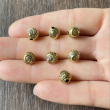 8mm 10pc Star Moon Alloy Bead Bracelet Necklace Beaded Loose Bead Separation DIY Alloy Jewelry Accessories Accessories EF3891