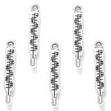 20pcs 5 Colors Doctor Nurse Thermometer Charms for Key Buckle Pendants Antique Jewelry Making DIY Handmade Craft 4x24mm J500