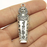 3pcs 49x15mm 3 Colors Antique Bronze Color Antique Silver Color Antique Gold Color Egyptian Pharaoh Charms