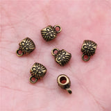 20 cuentas de 8 x 5 x 5 mm, 2 colores, para hacer joyas hechas a mano.