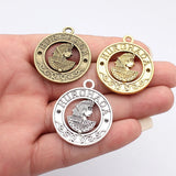 2pcs 40x35mm Antique Bronze Color Antique Silver Color Antique Gold Color Ancient Egypt Series Hurghada Souvenir Charms