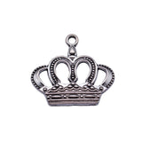 10pcs 27x24mm 3 Colors Antique Bronze Color Antique Silver Color Antique Gold Color Imperial Crown Charms