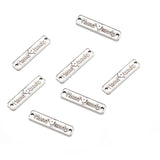 20pcs Antique Silver color letter Hand made Charms For Necklace Bracelet Jewelry Making 25*6mm S252