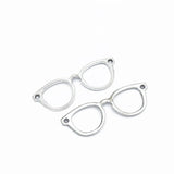 10pcs 5 Color glasses Charms Bags shoes Pendants Antique Charm Jewelry Making DIY Handmade Craft 19*55mm J214