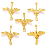 25pcs 6 Color Flying Crane Charm for earring Necklace Keyring jewelry Pendant  DIY Handmade Crafts accessories 24*22mm D568