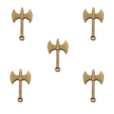 10 pcs axe Charms Antique Silver color Metal Pendant for Necklace Charm DIY Jewelry Making 40*25mm M32