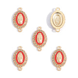 10Pcs Double-Drop Alloy Diamond-Studded Pendants DIY Necklace & Bracelet Jewelry Components Jewelry Making Materials W641