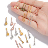 50pcs 6 Colors Mini tableware Spoon fork Dining knife Charms DIY Clothing luggage accessories Jewelry Making 21*3mm J511