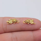 40pcs 17x7mm 3 Colors Antique Silver Color Antique Gold Color Gold Color Chinese Style Goldfish Charms