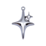 10pcs 35x23mm 5 Colors Star Charms For DIY Jewelry Making