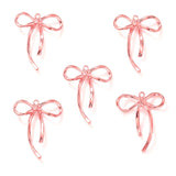 20pcs 5 colours Small Bow knot Charms for Bracelet Necklace Pendant Jewelry Making Handmade Crafts diy Supplies 20*25mm N1177