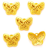 20pcs 6 Color butterfly Charms For Bracelets Necklace Pendant DIY Handmade Jewelry Making accessories 16*12.5mm D2128
