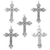 4pcs 6 Color cross Charm for Key Chain Bracelet Necklace earring Pendant  DIY Handmade Jewelry Accessories 37*57mm T107