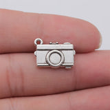 10pcs 17x12mm 2 Colors Antique Bronze Color Antique Silver Color Camera Charms For DIY Jewelry Making